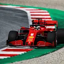 SPIELBERG, AUSTRIA - JULY 03: Sebastian Vettel of Germany driving the (5) Scuderia Ferrari SF1000 on track during practice for the F1 Grand Prix of Austria at Red Bull Ring on July 03, 2020 in Spielberg, Austria. (Photo by Bryn Lennon/Getty Images)