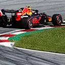 SPIELBERG, AUSTRIA - JULY 04: Alexander Albon of Thailand driving the (23) Aston Martin Red Bull Racing RB16 on track during qualifying for the Formula One Grand Prix of Austria at Red Bull Ring on July 04, 2020 in Spielberg, Austria. (Photo by Darko Bandic/Pool via Getty Images)