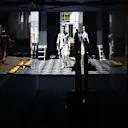SPIELBERG, AUSTRIA - JULY 05: Daniil Kvyat of Russia and Scuderia AlphaTauri walks to the garage before the Formula One Grand Prix of Austria at Red Bull Ring on July 05, 2020 in Spielberg, Austria. (Photo by Peter Fox/Getty Images)