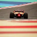 BAHRAIN, BAHRAIN - NOVEMBER 27: Lando Norris of Great Britain driving the (4) McLaren F1 Team MCL35 Renault on track during practice ahead of the F1 Grand Prix of Bahrain at Bahrain International Circuit on November 27, 2020 in Bahrain, Bahrain. (Photo by Bryn Lennon/Getty Images)