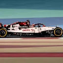 BAHRAIN, BAHRAIN - NOVEMBER 27: Kimi Raikkonen of Finland driving the (7) Alfa Romeo Racing C39 Ferrari during practice ahead of the F1 Grand Prix of Bahrain at Bahrain International Circuit on November 27, 2020 in Bahrain, Bahrain. (Photo by Rudy Carezzevoli/Getty Images)