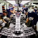 BAHRAIN, BAHRAIN - NOVEMBER 28: Daniil Kvyat of Scuderia AlphaTauri and Russia  during qualifying ahead of the F1 Grand Prix of Bahrain at Bahrain International Circuit on November 28, 2020 in Bahrain, Bahrain. (Photo by Peter Fox/Getty Images)