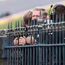 SPA, BELGIUM - AUGUST 28: Kevin Magnussen of Denmark and Haas F1 watches the action from the side of the track during practice for the F1 Grand Prix of Belgium at Circuit de Spa-Francorchamps on August 28, 2020 in Spa, Belgium. (Photo by Lars Baron/Getty Images)