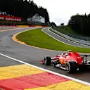 SPA, BELGIUM - AUGUST 28: Charles Leclerc of Monaco driving the (16) Scuderia Ferrari SF1000 on track during practice for the F1 Grand Prix of Belgium at Circuit de Spa-Francorchamps on August 28, 2020 in Spa, Belgium. (Photo by Francois Lenoir/Pool via Getty Images)