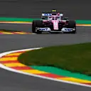 SPA, BELGIUM - AUGUST 28: Lance Stroll of Canada driving the (18) Racing Point RP20 Mercedes drives during practice for the F1 Grand Prix of Belgium at Circuit de Spa-Francorchamps on August 28, 2020 in Spa, Belgium. (Photo by Rudy Carezzevoli/Getty Images)