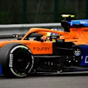 SPA, BELGIUM - AUGUST 28: Lando Norris of Great Britain driving the (4) McLaren F1 Team MCL35 Renault on track during practice for the F1 Grand Prix of Belgium at Circuit de Spa-Francorchamps on August 28, 2020 in Spa, Belgium. (Photo by John Thuys/Pool via Getty Images)