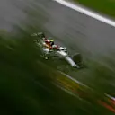 SPA, BELGIUM - AUGUST 28: Antonio Giovinazzi of Italy driving the (99) Alfa Romeo Racing C39 Ferrari drives during practice for the F1 Grand Prix of Belgium at Circuit de Spa-Francorchamps on August 28, 2020 in Spa, Belgium. (Photo by Rudy Carezzevoli/Getty Images)