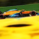 SPA, BELGIUM - AUGUST 29: Carlos Sainz of Spain driving the (55) McLaren F1 Team MCL35 Renault drives on track during final practice for the F1 Grand Prix of Belgium at Circuit de Spa-Francorchamps on August 29, 2020 in Spa, Belgium. (Photo by Francisco Seco/Pool via Getty Images)
