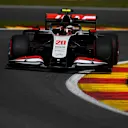 SPA, BELGIUM - AUGUST 29: Kevin Magnussen of Denmark driving the (20) Haas F1 Team VF-20 Ferrari on track during qualifying for the F1 Grand Prix of Belgium at Circuit de Spa-Francorchamps on August 29, 2020 in Spa, Belgium. (Photo by Rudy Carezzevoli/Getty Images)