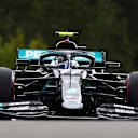 SPA, BELGIUM - AUGUST 29: Valtteri Bottas of Finland driving the (77) Mercedes AMG Petronas F1 Team Mercedes W11 during qualifying for the F1 Grand Prix of Belgium at Circuit de Spa-Francorchamps on August 29, 2020 in Spa, Belgium. (Photo by Mark Thompson/Getty Images)