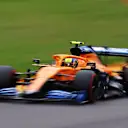 SPA, BELGIUM - AUGUST 29: Lando Norris of Great Britain driving the (4) McLaren F1 Team MCL35 Renault on track during qualifying for the F1 Grand Prix of Belgium at Circuit de Spa-Francorchamps on August 29, 2020 in Spa, Belgium. (Photo by Lars Baron/Getty Images)