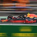 SPA, BELGIUM - AUGUST 30: Alexander Albon of Thailand driving the (23) Aston Martin Red Bull Racing RB16 on track during the F1 Grand Prix of Belgium at Circuit de Spa-Francorchamps on August 30, 2020 in Spa, Belgium. (Photo by Clive Mason - Formula 1/Formula 1 via Getty Images)