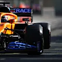 IMOLA, ITALY - OCTOBER 31: Carlos Sainz of Spain driving the (55) McLaren F1 Team MCL35 Renault in the Pitlane during practice ahead of the F1 Grand Prix of Emilia Romagna at Autodromo Enzo e Dino Ferrari on October 31, 2020 in Imola, Italy. (Photo by Mark Thompson/Getty Images)