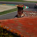 IMOLA, ITALY - OCTOBER 31: Romain Grosjean of France driving the (8) Haas F1 Team VF-20 Ferrari on track during practice ahead of the F1 Grand Prix of Emilia Romagna at Autodromo Enzo e Dino Ferrari on October 31, 2020 in Imola, Italy. (Photo by Dan Istitene - Formula 1/Formula 1 via Getty Images)