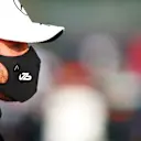 IMOLA, ITALY - OCTOBER 31: Pole position qualifier Valtteri Bottas of Finland and Mercedes GP looks on in parc ferme during qualifying ahead of the F1 Grand Prix of Emilia Romagna at Autodromo Enzo e Dino Ferrari on October 31, 2020 in Imola, Italy. (Photo by Dan Istitene - Formula 1/Formula 1 via Getty Images)