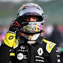 IMOLA, ITALY - NOVEMBER 01: Third placed Daniel Ricciardo of Australia and Renault Sport F1 celebrates in parc ferme during the F1 Grand Prix of Emilia Romagna at Autodromo Enzo e Dino Ferrari on November 01, 2020 in Imola, Italy. (Photo by Rudy Carezzevoli/Getty Images)