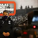 NUERBURG, GERMANY - OCTOBER 09: Masashi Yamamoto of Honda talks in the Team Principals Press Conference during practice ahead of the F1 Eifel Grand Prix at Nuerburgring on October 09, 2020 in Nuerburg, Germany. (Photo by Joe Portlock/Getty Images)