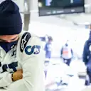 NUERBURG, GERMANY - OCTOBER 09: Pierre Gasly of Scuderia AlphaTauri and France  during practice ahead of the F1 Eifel Grand Prix at Nuerburgring on October 09, 2020 in Nuerburg, Germany. (Photo by Peter Fox/Getty Images)