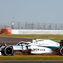 NORTHAMPTON, ENGLAND - JULY 31: Nicholas Latifi of Canada driving the (6) Williams Racing FW43 Mercedes on track during practice for the F1 Grand Prix of Great Britain at Silverstone on July 31, 2020 in Northampton, England. (Photo by Andrew Boyers/Pool via Getty Image)