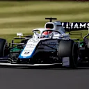 NORTHAMPTON, ENGLAND - JULY 31: George Russell of Great Britain driving the (63) Williams Racing FW43 Mercedes on track during practice for the F1 Grand Prix of Great Britain at Silverstone on July 31, 2020 in Northampton, England. (Photo by Will Oliver/Pool via Getty Images)