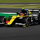 NORTHAMPTON, ENGLAND - JULY 31: Esteban Ocon of France driving the (31) Renault Sport Formula One Team RS20 on track during practice for the F1 Grand Prix of Great Britain at Silverstone on July 31, 2020 in Northampton, England. (Photo by Rudy Carezzevoli/Getty Images)