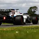 NORTHAMPTON, ENGLAND - AUGUST 01: George Russell of Great Britain driving the (63) Williams Racing FW43 Mercedes during final practice for the F1 Grand Prix of Great Britain at Silverstone on August 01, 2020 in Northampton, England. (Photo by Dan Istitene - Formula 1/Formula 1 via Getty Images)