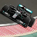 BUDAPEST, HUNGARY - JULY 17: Lewis Hamilton of Great Britain driving the (44) Mercedes AMG Petronas F1 Team Mercedes W11 during practice for the F1 Grand Prix of Hungary at Hungaroring on July 17, 2020 in Budapest, Hungary. (Photo by Dan Istitene - Formula 1/Formula 1 via Getty Images)