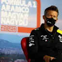 BUDAPEST, HUNGARY - JULY 17: Marcin Budkowski, Executive Director of Renault Sport F1 talks in Team Principals Press Conference during practice for the F1 Grand Prix of Hungary at Hungaroring on July 17, 2020 in Budapest, Hungary. (Photo by Dan Istitene - Formula 1/Formula 1 via Getty Images)