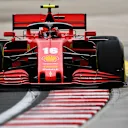 BUDAPEST, HUNGARY - JULY 17: Charles Leclerc of Monaco driving the (16) Scuderia Ferrari SF1000 on track during practice for the F1 Grand Prix of Hungary at Hungaroring on July 17, 2020 in Budapest, Hungary. (Photo by Clive Mason - Formula 1/Formula 1 via Getty Images)