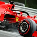BUDAPEST, HUNGARY - JULY 18: Sebastian Vettel of Germany driving the (5) Scuderia Ferrari SF1000 on track during final practice for the F1 Grand Prix of Hungary at Hungaroring on July 18, 2020 in Budapest, Hungary. (Photo by Darko Bandic/Pool via Getty Images)