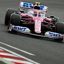 BUDAPEST, HUNGARY - JULY 18: Lance Stroll of Canada driving the (18) Racing Point RP20 Mercedes on track during qualifying for the F1 Grand Prix of Hungary at Hungaroring on July 18, 2020 in Budapest, Hungary. (Photo by Darko Bandic/Pool via Getty Images)