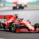 BUDAPEST, HUNGARY - JULY 19: Sebastian Vettel of Germany driving the (5) Scuderia Ferrari SF1000 on track during the Formula One Grand Prix of Hungary at Hungaroring on July 19, 2020 in Budapest, Hungary. (Photo by Bryn Lennon/Getty Images)
