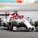 BUDAPEST, HUNGARY - JULY 19: Kimi Raikkonen of Finland driving the (7) Alfa Romeo Racing C39 Ferrari on track during the Formula One Grand Prix of Hungary at Hungaroring on July 19, 2020 in Budapest, Hungary. (Photo by Bryn Lennon/Getty Images)