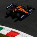 MONZA, ITALY - SEPTEMBER 04: Carlos Sainz of Spain driving the (55) McLaren F1 Team MCL35 Renault on track during practice for the F1 Grand Prix of Italy at Autodromo di Monza on September 04, 2020 in Monza, Italy. (Photo by Rudy Carezzevoli/Getty Images)