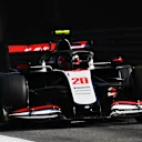 MONZA, ITALY - SEPTEMBER 04: Kevin Magnussen of Denmark driving the (20) Haas F1 Team VF-20 Ferrari during practice for the F1 Grand Prix of Italy at Autodromo di Monza on September 04, 2020 in Monza, Italy. (Photo by Clive Mason - Formula 1/Formula 1 via Getty Images)