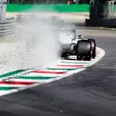 MONZA, ITALY - SEPTEMBER 05: Romain Grosjean of France driving the (8) Haas F1 Team VF-20 Ferrari during qualifying for the F1 Grand Prix of Italy at Autodromo di Monza on September 05, 2020 in Monza, Italy. (Photo by Luca Bruno - Pool/Getty Images)