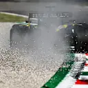 MONZA, ITALY - SEPTEMBER 05: Daniel Ricciardo of Australia driving the (3) Renault Sport Formula One Team RS20 on track during qualifying for the F1 Grand Prix of Italy at Autodromo di Monza on September 05, 2020 in Monza, Italy. (Photo by Clive Mason - Formula 1/Formula 1 via Getty Images)