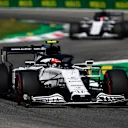 MONZA, ITALY - SEPTEMBER 06: Pierre Gasly of France driving the (10) Scuderia AlphaTauri AT01 Honda on track during the F1 Grand Prix of Italy at Autodromo di Monza on September 06, 2020 in Monza, Italy. (Photo by Rudy Carezzevoli/Getty Images)