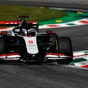 MONZA, ITALY - SEPTEMBER 06: Romain Grosjean of France driving the (8) Haas F1 Team VF-20 Ferrari on track during the F1 Grand Prix of Italy at Autodromo di Monza on September 06, 2020 in Monza, Italy. (Photo by Rudy Carezzevoli/Getty Images)