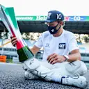 MONZA, ITALY - SEPTEMBER 06: Pierre Gasly of Scuderia AlphaTauri and France  during the F1 Grand Prix of Italy at Autodromo di Monza on September 06, 2020 in Monza, Italy. (Photo by Peter Fox/Getty Images)
