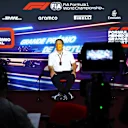 PORTIMAO, PORTUGAL - OCTOBER 23: Scuderia AlphaTauri Team Principal Franz Tost, McLaren Chief Executive Officer Zak Brown and Otmar Szafnauer, Team Principal and Chief Executive Officer of Racing Point talk in the Team Principals Press Conference during practice ahead of the F1 Grand Prix of Portugal at Autodromo Internacional do Algarve on October 23, 2020 in Portimao, Portugal. (Photo by Dan Istitene - Formula 1/Formula 1 via Getty Images)