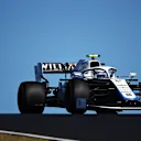 PORTIMAO, PORTUGAL - OCTOBER 24: Nicholas Latifi of Canada driving the (6) Williams Racing FW43 Mercedes during final practice ahead of the F1 Grand Prix of Portugal at Autodromo Internacional do Algarve on October 24, 2020 in Portimao, Portugal. (Photo by Bryn Lennon - Formula 1/Formula 1 via Getty Images)