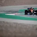 PORTIMAO, PORTUGAL - OCTOBER 24: Carlos Sainz of Spain driving the (55) McLaren F1 Team MCL35 Renault on track during qualifying ahead of the F1 Grand Prix of Portugal at Autodromo Internacional do Algarve on October 24, 2020 in Portimao, Portugal. (Photo by Joe Portlock/Getty Images)