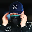 PORTIMAO, PORTUGAL - OCTOBER 24: Second placed Valtteri Bottas of Finland and Mercedes GP looks on in parc ferme during qualifying ahead of the F1 Grand Prix of Portugal at Autodromo Internacional do Algarve on October 24, 2020 in Portimao, Portugal. (Photo by Dan Istitene - Formula 1/Formula 1 via Getty Images)