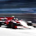 PORTIMAO, PORTUGAL - OCTOBER 24: Charles Leclerc of Monaco driving the (16) Scuderia Ferrari SF1000 on track during qualifying ahead of the F1 Grand Prix of Portugal at Autodromo Internacional do Algarve on October 24, 2020 in Portimao, Portugal. (Photo by Mario Renzi - Formula 1/Formula 1 via Getty Images)