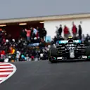 PORTIMAO, PORTUGAL - OCTOBER 25: Valtteri Bottas of Finland driving the (77) Mercedes AMG Petronas F1 Team Mercedes W11 on track during the F1 Grand Prix of Portugal at Autodromo Internacional do Algarve on October 25, 2020 in Portimao, Portugal. (Photo by Rudy Carezzevoli/Getty Images)