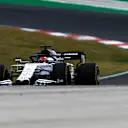 PORTIMAO, PORTUGAL - OCTOBER 25: Daniil Kvyat of Russia driving the (26) Scuderia AlphaTauri AT01 Honda on track during the F1 Grand Prix of Portugal at Autodromo Internacional do Algarve on October 25, 2020 in Portimao, Portugal. (Photo by Rudy Carezzevoli/Getty Images)