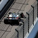 SOCHI, RUSSIA - SEPTEMBER 25: Kevin Magnussen of Denmark driving the (20) Haas F1 Team VF-20 Ferrari in the Pitlane during practice ahead of the F1 Grand Prix of Russia at Sochi Autodrom on September 25, 2020 in Sochi, Russia. (Photo by Yuri Kochetkov - Pool/2020 Getty Images)