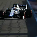 SOCHI, RUSSIA - SEPTEMBER 25: George Russell of Great Britain driving the (63) Williams Racing FW43 Mercedes on track during practice ahead of the F1 Grand Prix of Russia at Sochi Autodrom on September 25, 2020 in Sochi, Russia. (Photo by Dan Mullan/Getty Images)