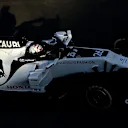 SOCHI, RUSSIA - SEPTEMBER 25: Daniil Kvyat of Russia driving the (26) Scuderia AlphaTauri AT01 Honda during practice ahead of the F1 Grand Prix of Russia at Sochi Autodrom on September 25, 2020 in Sochi, Russia. (Photo by Clive Mason - Formula 1/Formula 1 via Getty Images)